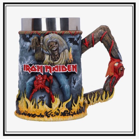 Jarra Iron Maiden The Number of the Beast 16cm