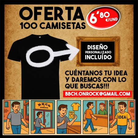 100 CAMISETAS