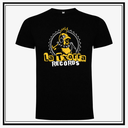 Camiseta La txorra Records Pollo chapa