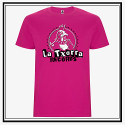 Camiseta La Txorra Records Rosa