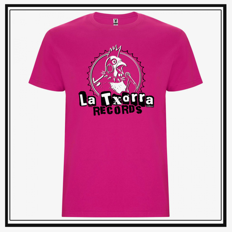Camiseta La Txorra Records Rosa