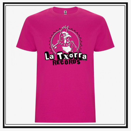 Camiseta La Txorra Records Rosa